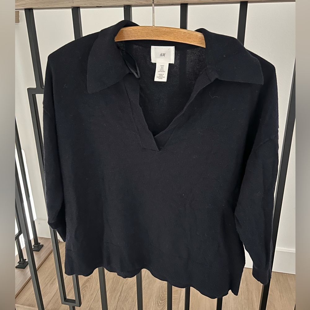 H&M collared sweater